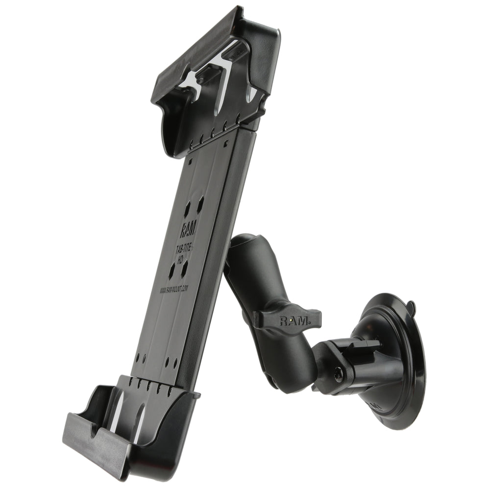 RAM® Tab-Tite™ Suction Cup Mount for 9"-10.5" Tablets with Case (RAM-B-166-TAB20U)