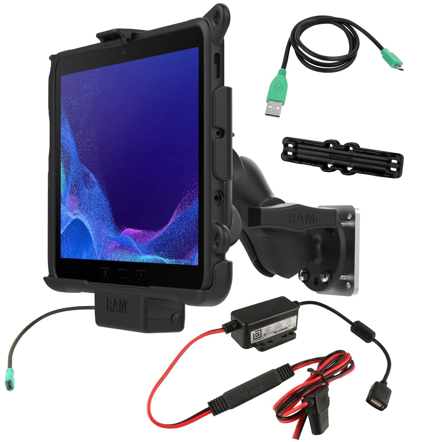 Powered Mount Kit Samsung Tab Active4 Pro