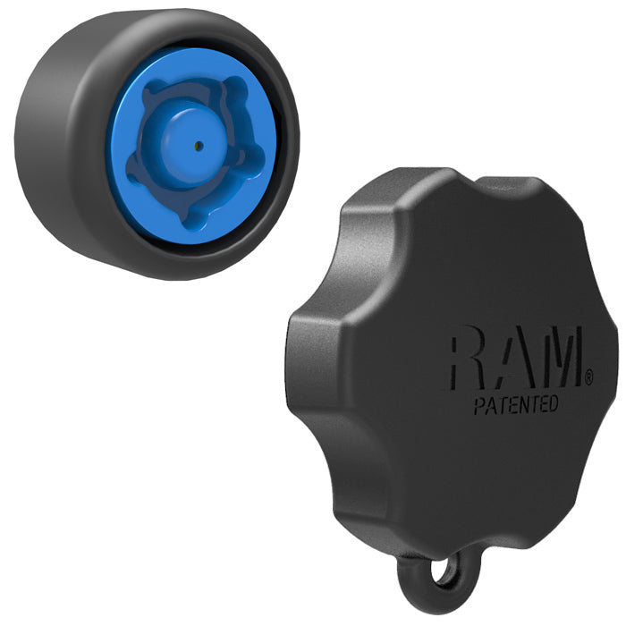 RAM® Pin-Lock™ Security Knob with 5-Pin Pattern for B Size Socket Arms (RAP-S-KNOB3-5U)