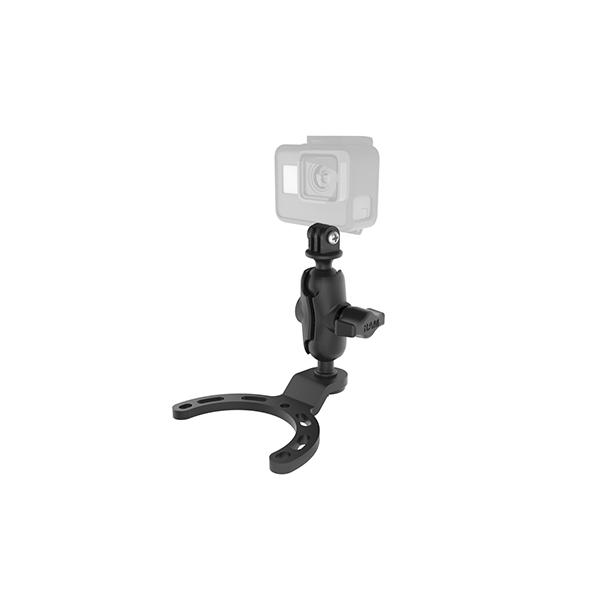 RAM® Small Gas Tank Mount with Universal Action Camera Adapter (RAM-B-410-A-GOP1U)